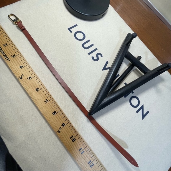 Louis Vuitton Pochette Replacement Strap Fauve/Brown 14" NWOT - Picture 14 of 16